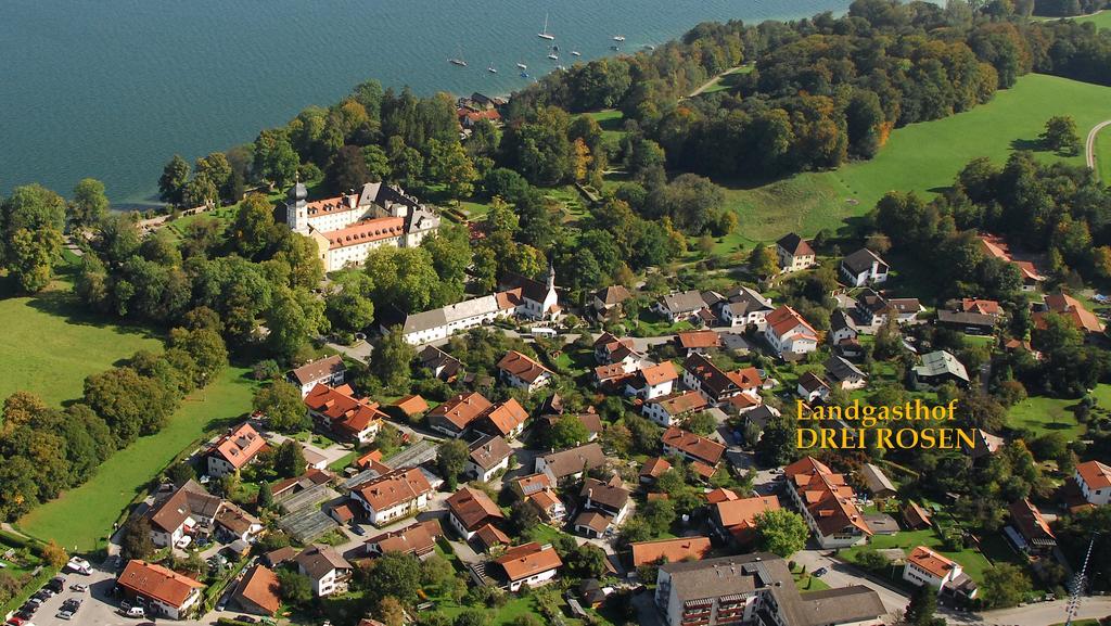 Landgasthof Drei Rosen Bernried am Starnberger See Exterior photo